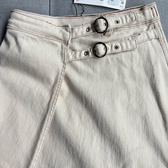 Zara Cream Maxi Skirt - Picture 4 of 11